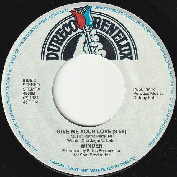 Winder : Run For Love (7")