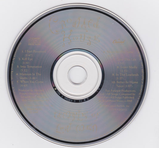 Crowded House : Temple Of Low Men (CD, Album)