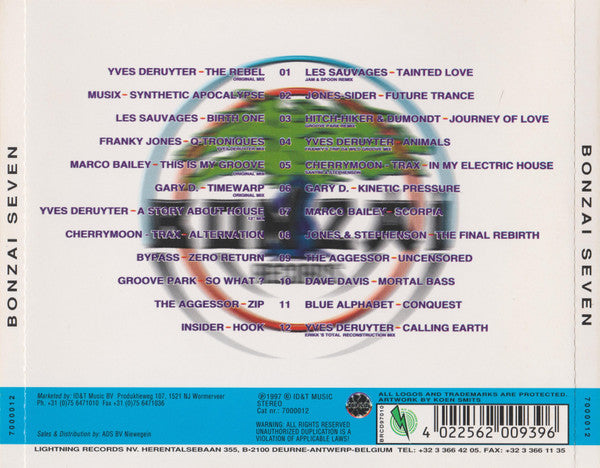Various : Bonzai Seven (2xCD, Comp)