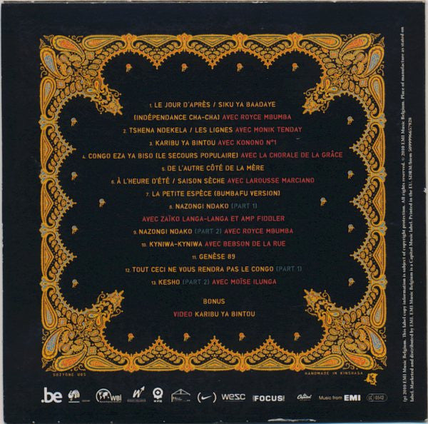 Baloji : Kinshasa Succursale (CD, Album, Enh, Promo)