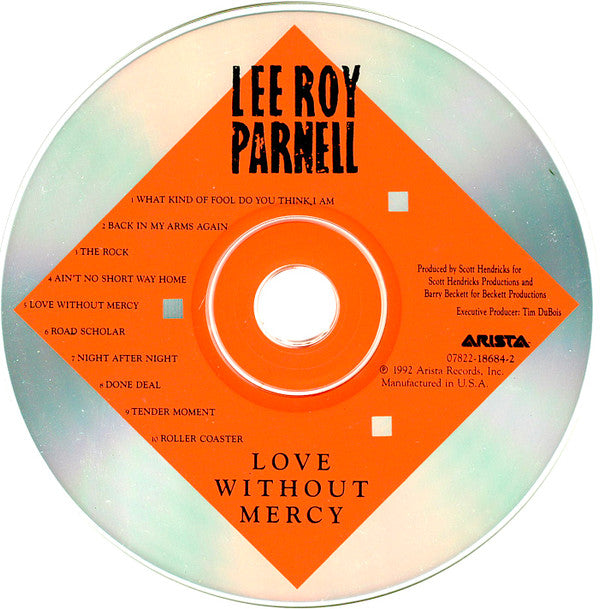 Lee Roy Parnell : Love Without Mercy (CD, Album)