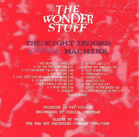 The Wonder Stuff : The Eight Legged Groove Machine (CD, Album)