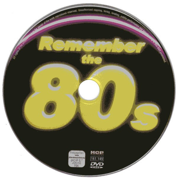 Various : Remember The 80s (DVD-V, Comp, PAL, Scr)