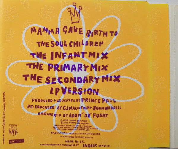 Queen Latifah : Mamma Gave Birth To The Soul Children (The New School Mixes - Re-educated By CJ Macintosh + John Wadell) (CD, Maxi)