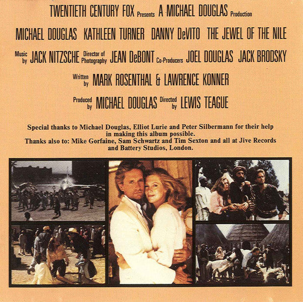 Various : Bande Originale Du Film "Le Diamant Du Nil" (CD, Album, RE)