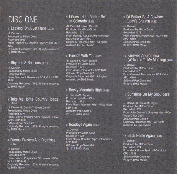 John Denver : The Essential John Denver (2xCD, Comp)