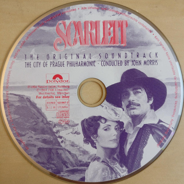 John Morris, The City Of Prague Philharmonic : Scarlett (The Original Soundtrack) (CD, Album)