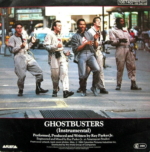 Ray Parker Jr. : Ghostbusters (7", Single)