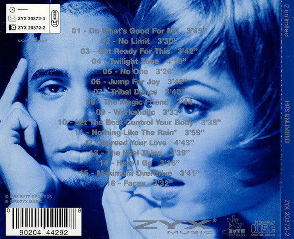 2 Unlimited : Hits Unlimited (CD, Comp, Whi)