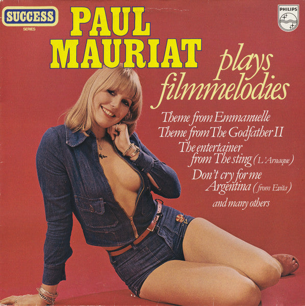 Paul Mauriat : Paul Mauriat Plays Filmmelodies (LP, Comp)
