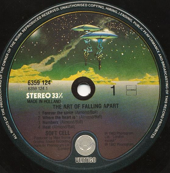 Soft Cell : The Art Of Falling Apart (LP, Album)