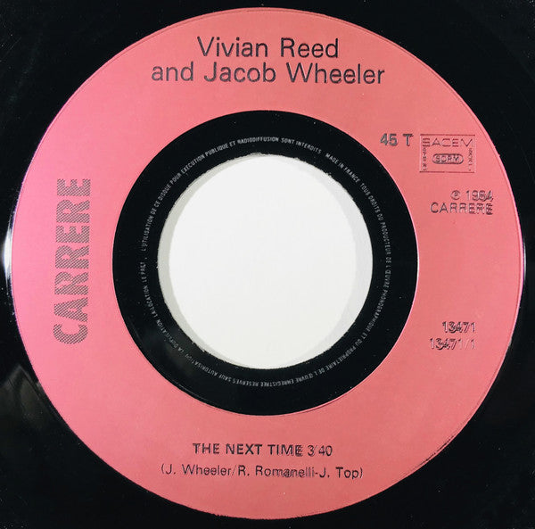 Vivian Reed & Jacob Wheeler : The Next Time (7", Single)
