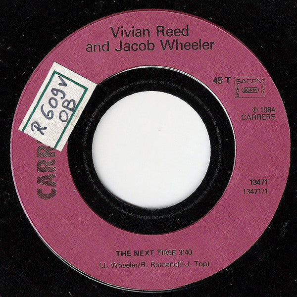 Vivian Reed & Jacob Wheeler : The Next Time (7", Single)