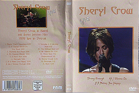 Sheryl Crow : Live (DVD, PAL)