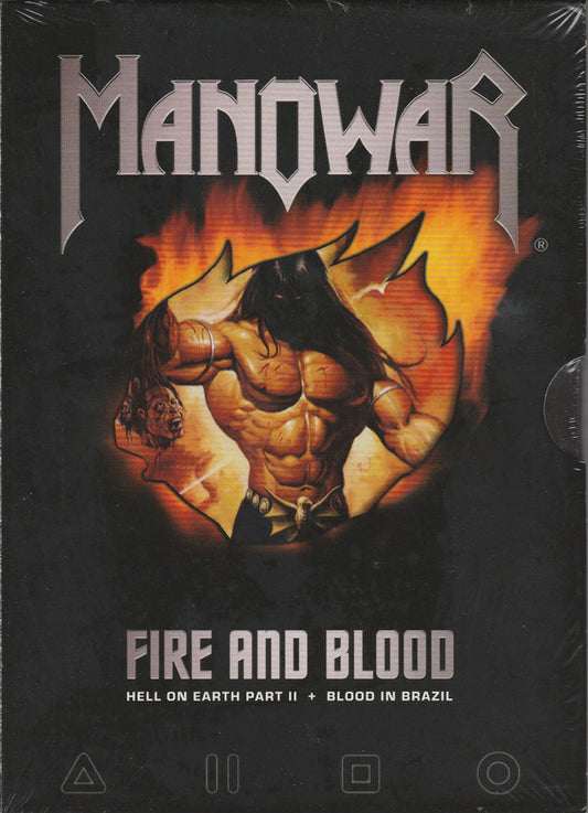 Manowar : Fire And Blood (2xDVD-V, PAL)