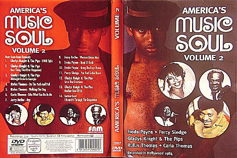 Various : America's Music Soul Vol. 2 (DVD, All)