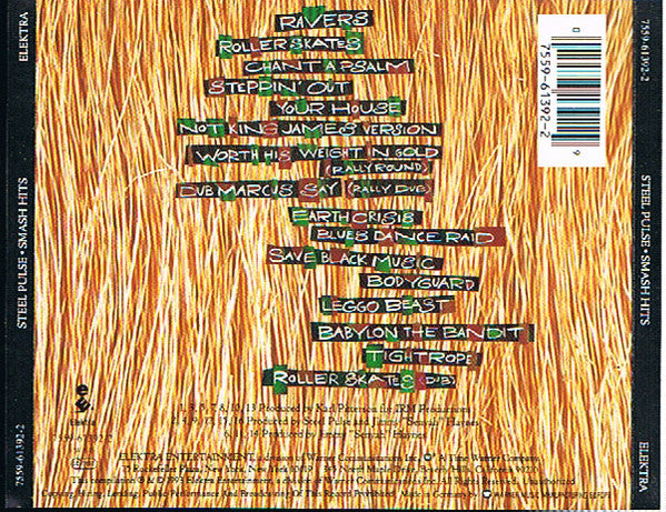 Steel Pulse : Smash Hits (CD, Comp)