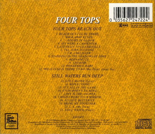 Four Tops : Reach Out / Still Waters Run Deep (CD, Comp)