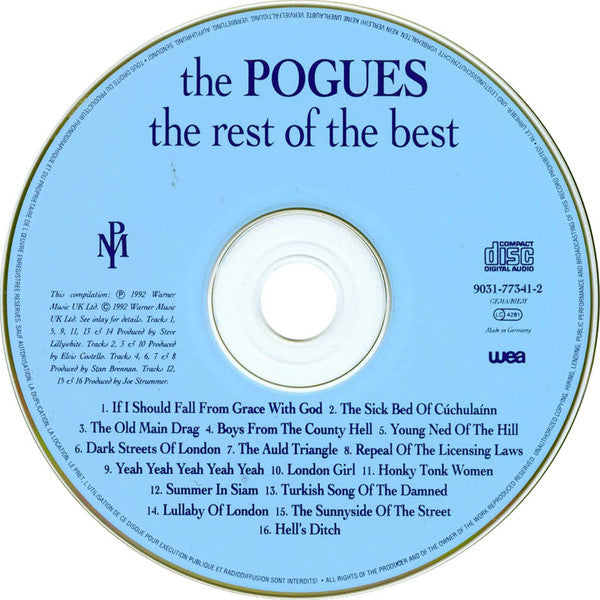 The Pogues : The Rest Of The Best (CD, Comp, RE)