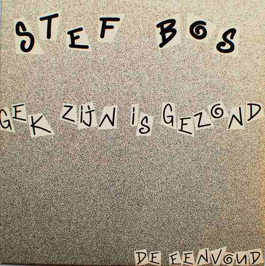 Stef Bos : Gek Zijn Is Gezond (CD, Single, Car)