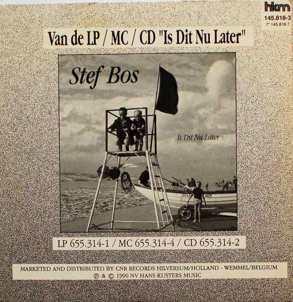 Stef Bos : Gek Zijn Is Gezond (CD, Single, Car)