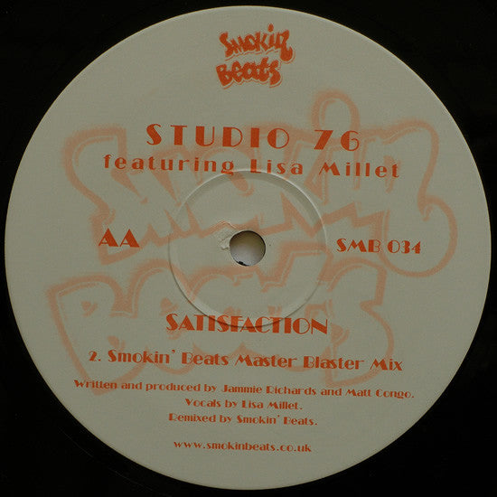 Studio 76 : Satisfaction (12")