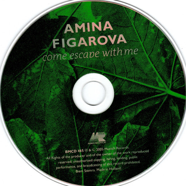 Amina Figarova : Come Escape With Me (CD, Album)
