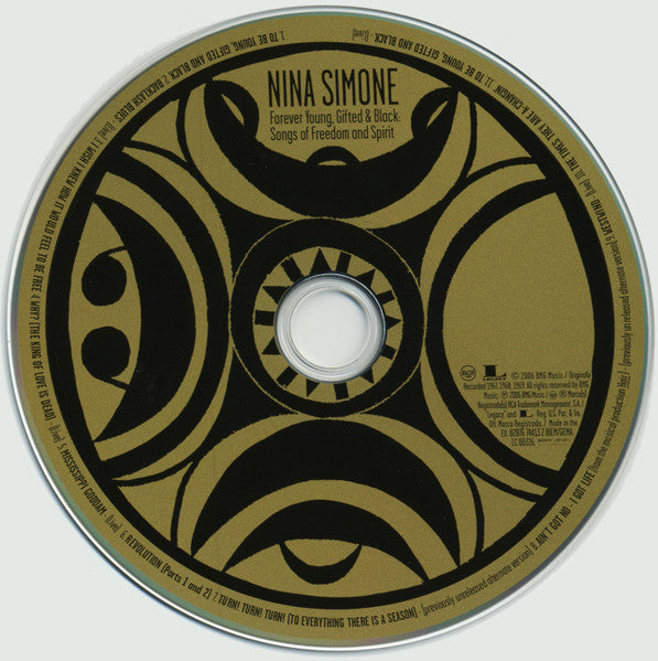 Nina Simone : Forever Young, Gifted & Black: Songs Of Freedom And Spirit (CD, Comp)