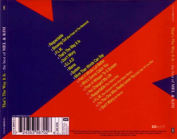 Mel & Kim : That's The Way It Is - The Best Of (CD, Comp)