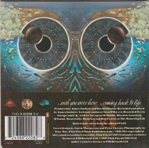 Pink Floyd : Wish You Were Here (CD, Single, Car)