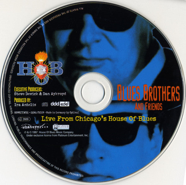 Blues Brothers And Friends : Live From Chicago's House Of Blues (CD)