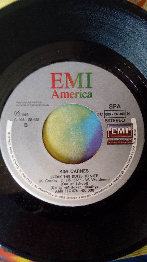 Kim Carnes : Draw Of The Cards (7", Single)