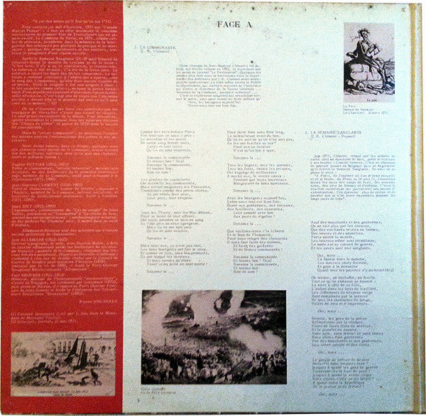 Groupe 17 : Chants De La Commune (LP, Tri)
