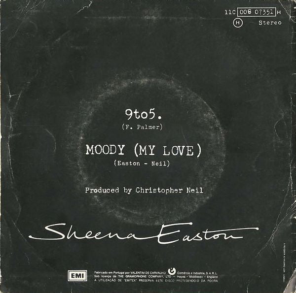 Sheena Easton : 9 To 5 (7", Single)