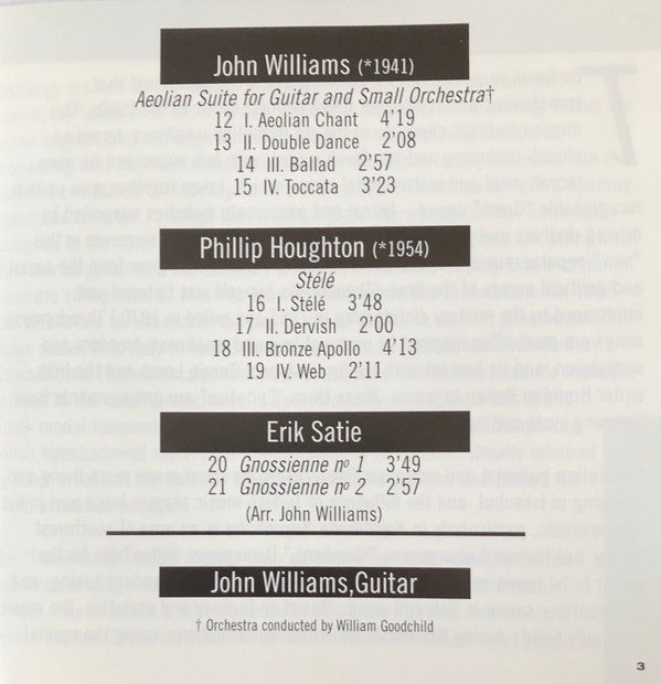 John Williams (7) : The Guitarist (CD)