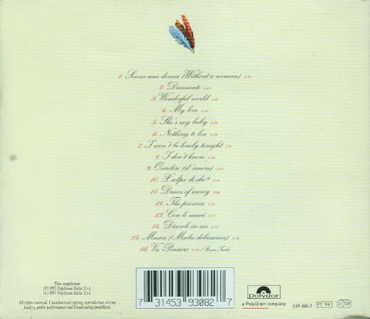 Zucchero : The Best Of Zucchero Sugar Fornaciari's Greatest Hits (CD, Comp, RE, S/Edition)