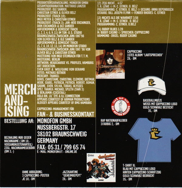 Cappuccino (3) : Nur Die Besten Überleben (CD, Album)