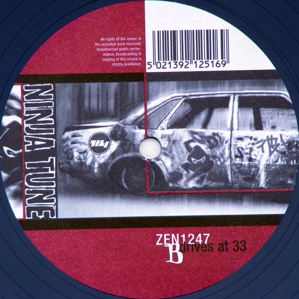 Funki Porcini : Carwreck EP (12", EP)