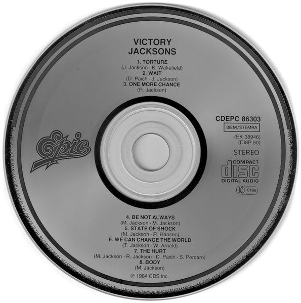 The Jacksons : Victory (CD, Album)