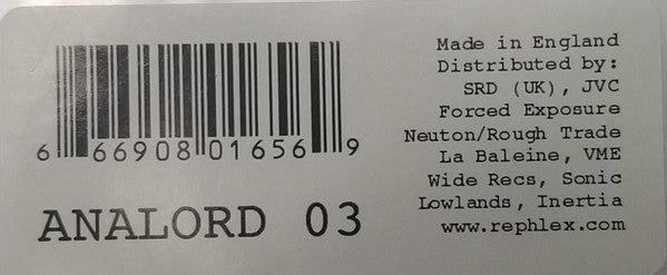 Aphex Twin : Analord 03 (12")