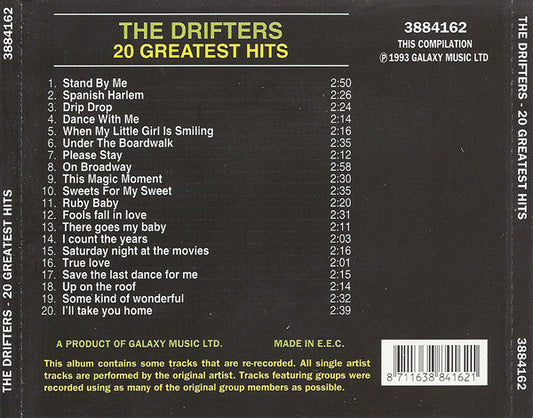 The Drifters : 20 Golden Hits (CD, Comp)