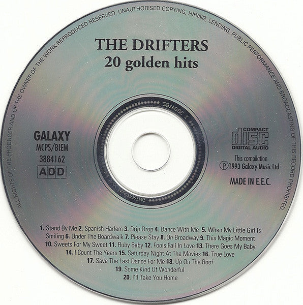 The Drifters : 20 Golden Hits (CD, Comp)