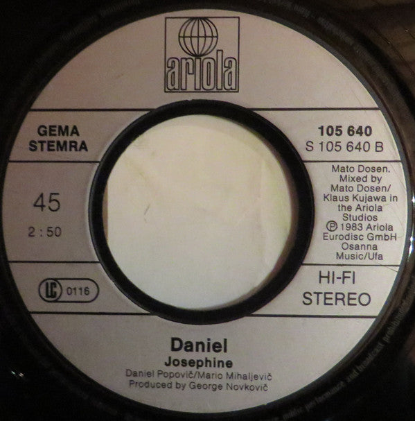 Daniel (8) : Lola  (7", Single)