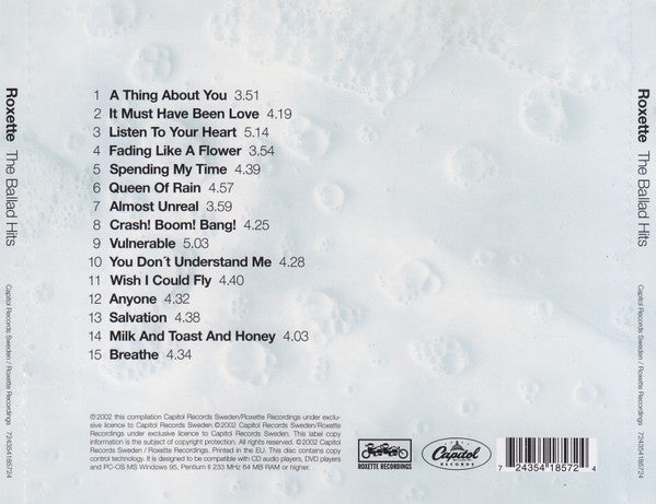 Roxette : The Ballad Hits (CD, Comp, Copy Prot.)