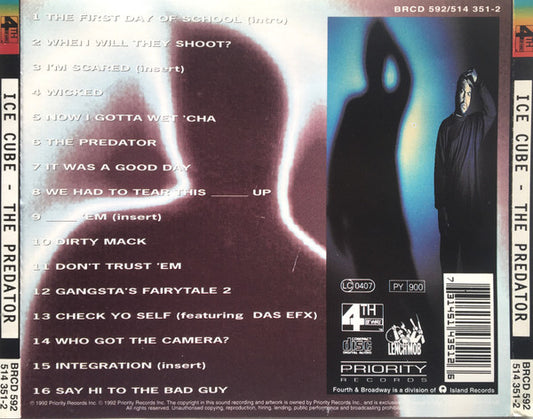 Ice Cube : The Predator (CD, Album)