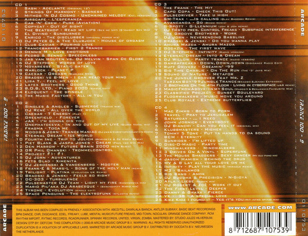 Various : Trance 100 9 - Best Of The Best (4xCD, Comp)