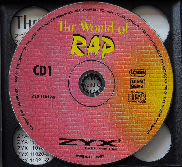 Various : The World Of Rap (2xCD, Comp)