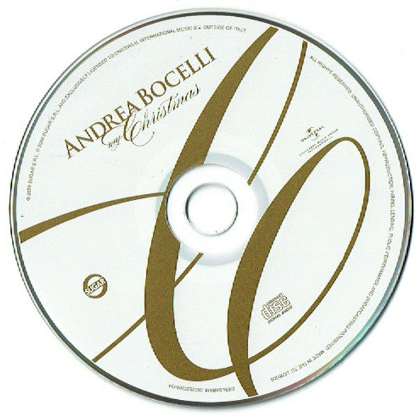 Andrea Bocelli : My Christmas (CD, Album)