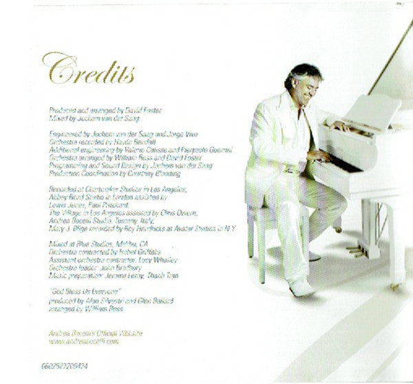 Andrea Bocelli : My Christmas (CD, Album)