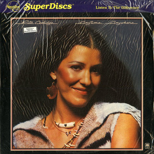 Rita Coolidge : Anytime... Anywhere (LP, Album, RE, RM)